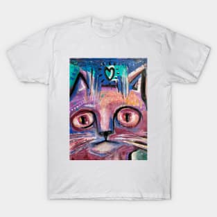 Pink cat T-Shirt